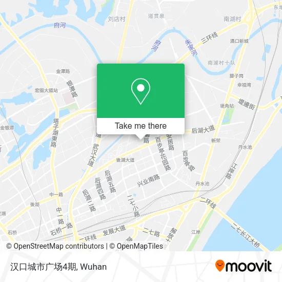汉口城市广场4期 map