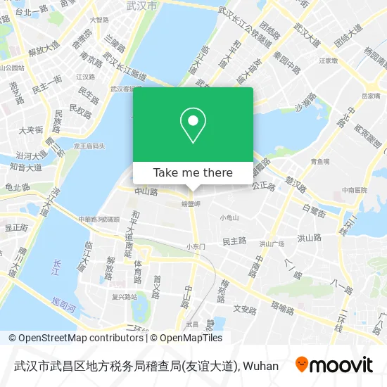 武汉市武昌区地方税务局稽查局(友谊大道) map