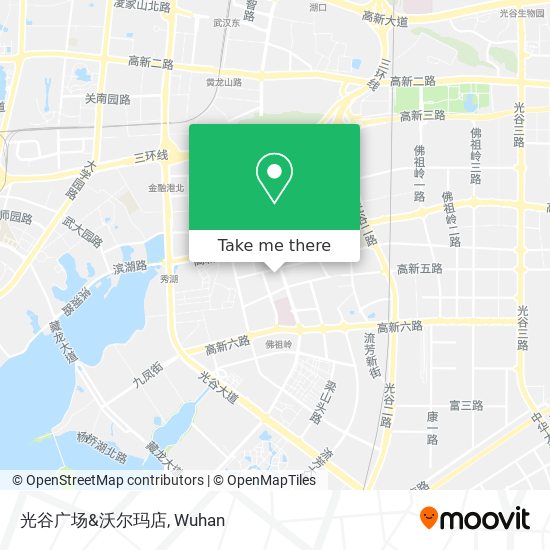 光谷广场&沃尔玛店 map