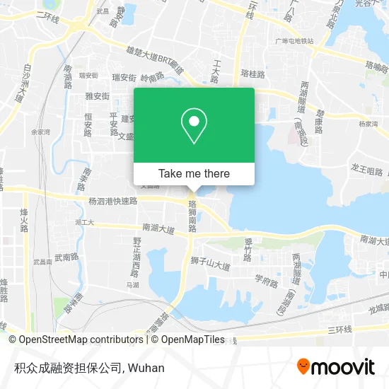 积众成融资担保公司 map