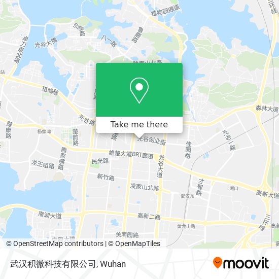 武汉积微科技有限公司 map