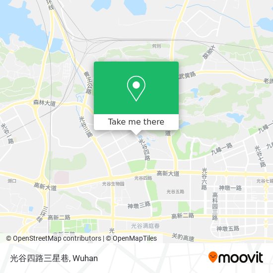 光谷四路三星巷 map