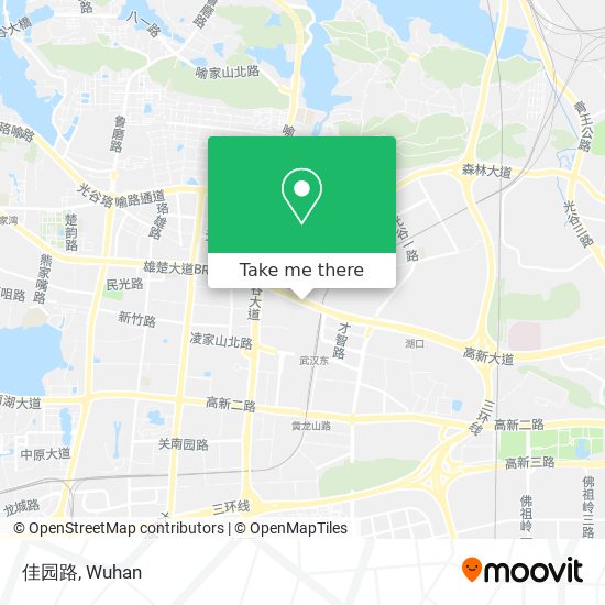 佳园路 map