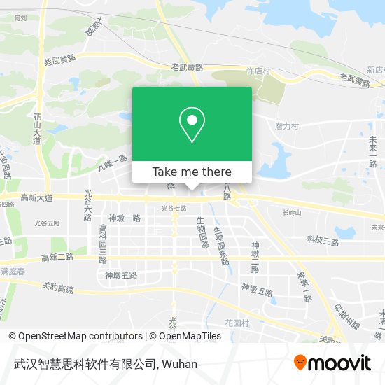 武汉智慧思科软件有限公司 map