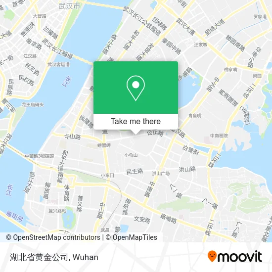 湖北省黄金公司 map