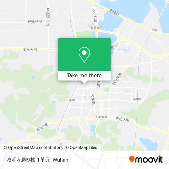 城明花园9栋-1单元 map