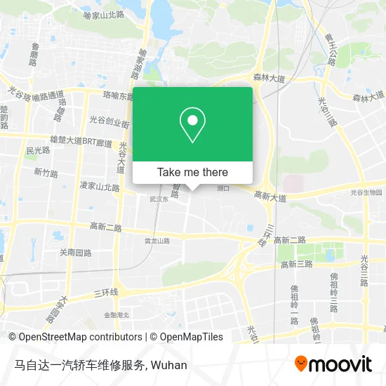 马自达一汽轿车维修服务 map