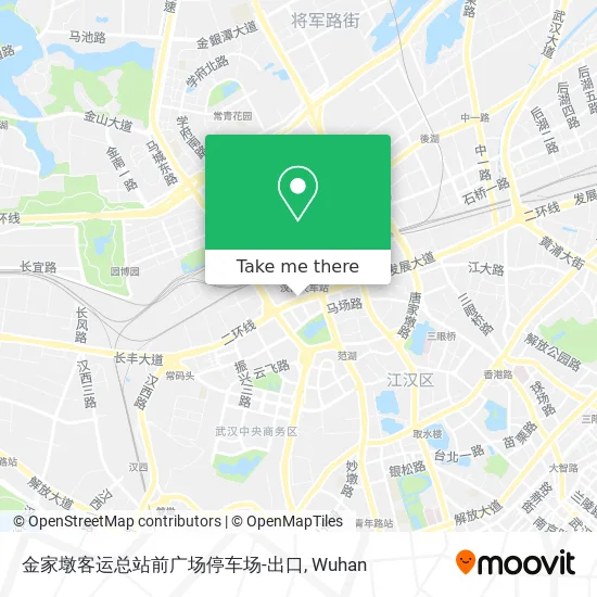 金家墩客运总站前广场停车场-出口 map