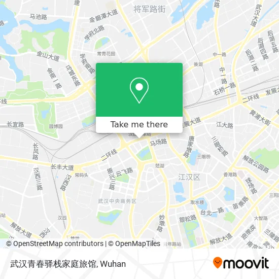 武汉青春驿栈家庭旅馆 map