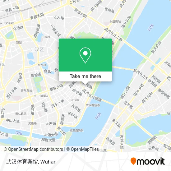 武汉体育宾馆 map