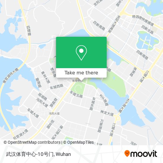 武汉体育中心-10号门 map