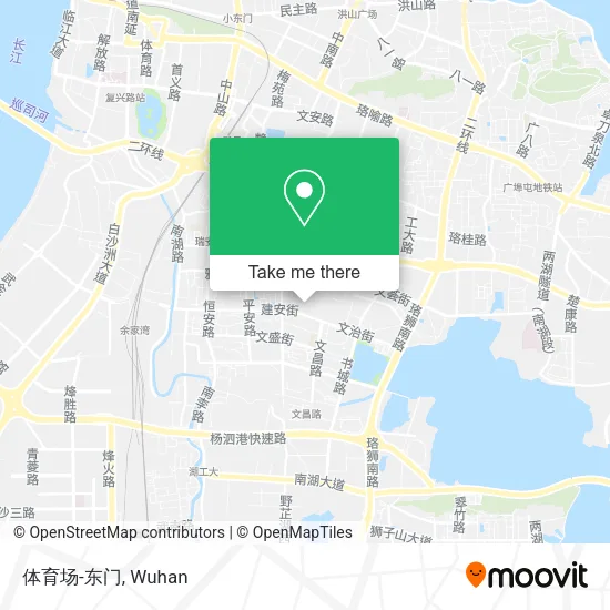 体育场-东门 map