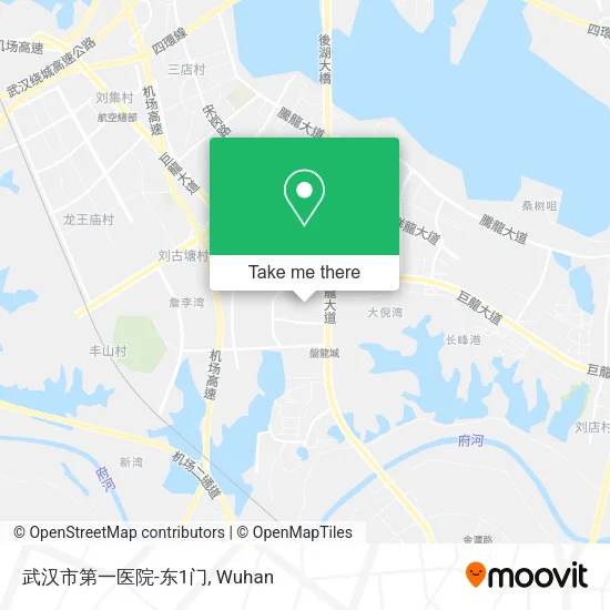 武汉市第一医院-东1门 map