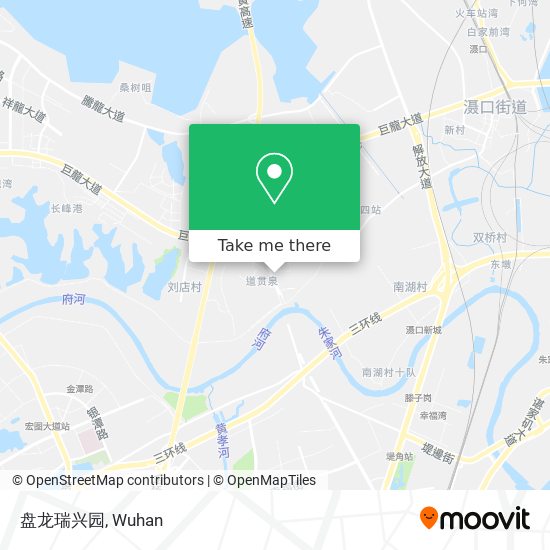 盘龙瑞兴园 map