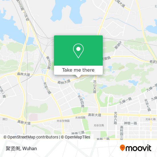 聚贤阁 map