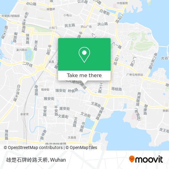 雄楚石牌岭路天桥 map