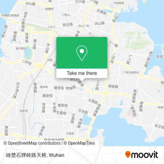 雄楚石牌岭路天桥 map