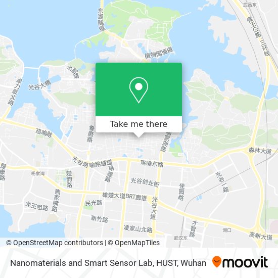 Nanomaterials and Smart Sensor Lab, HUST map