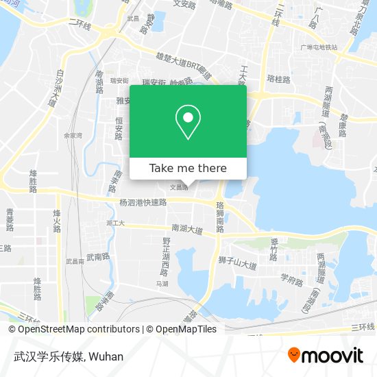 武汉学乐传媒 map