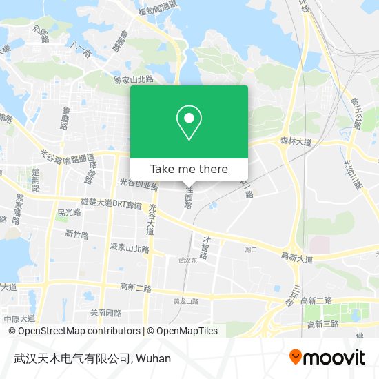 武汉天木电气有限公司 map