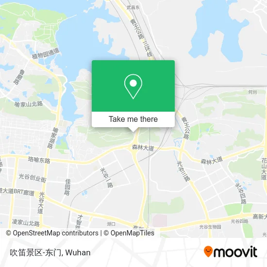 吹笛景区-东门 map