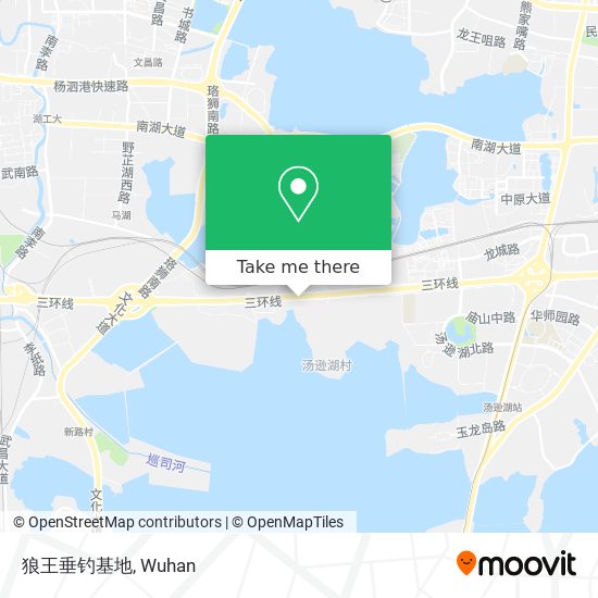 狼王垂钓基地 map