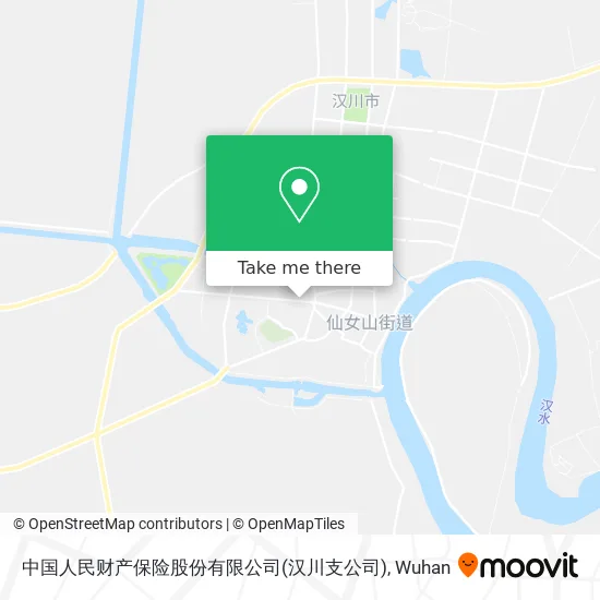 中国人民财产保险股份有限公司(汉川支公司) map