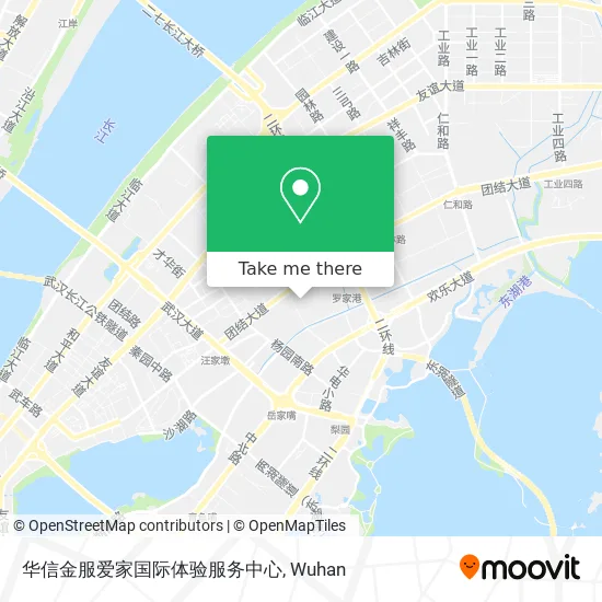 华信金服爱家国际体验服务中心 map