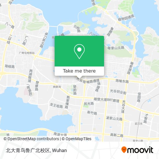 北大青鸟鲁广北校区 map