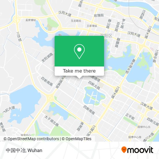中国中冶 map
