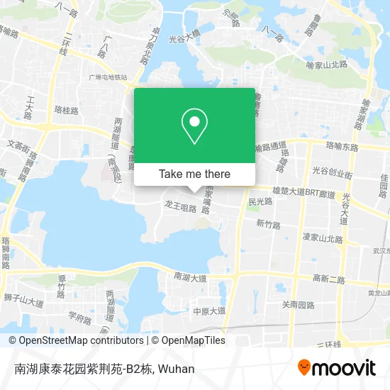 南湖康泰花园紫荆苑-B2栋 map