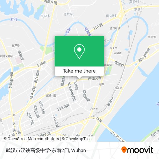 武汉市汉铁高级中学-东南2门 map