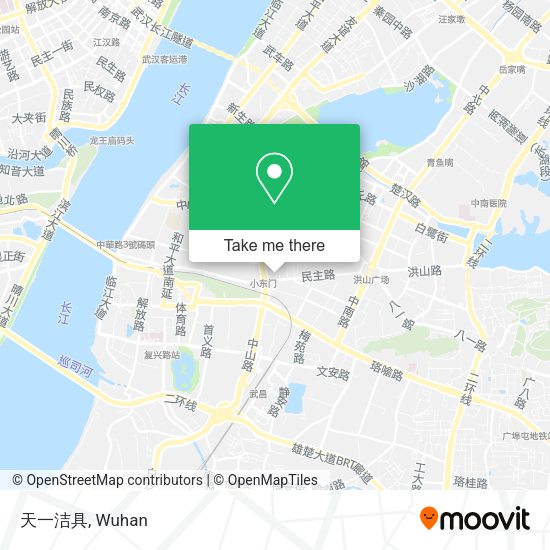 天一洁具 map