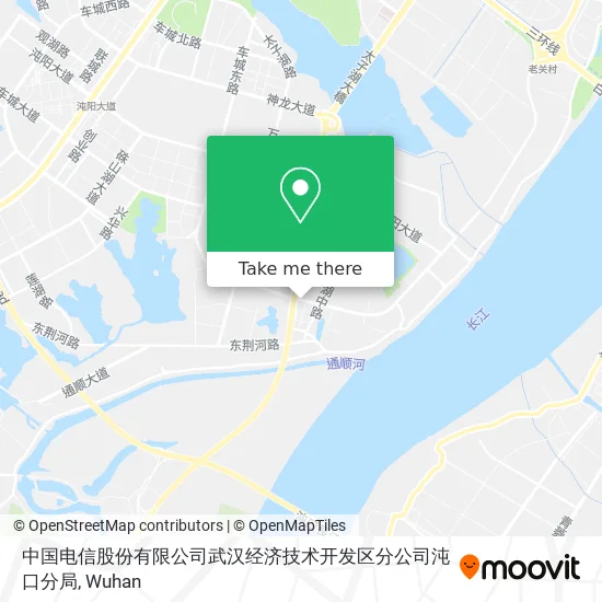 中国电信股份有限公司武汉经济技术开发区分公司沌口分局 map