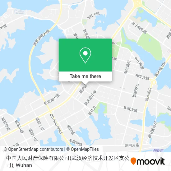 中国人民财产保险有限公司(武汉经济技术开发区支公司) map