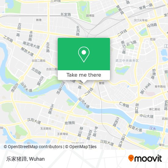 乐家猪蹄 map