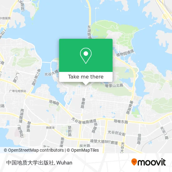 中国地质大学出版社 map