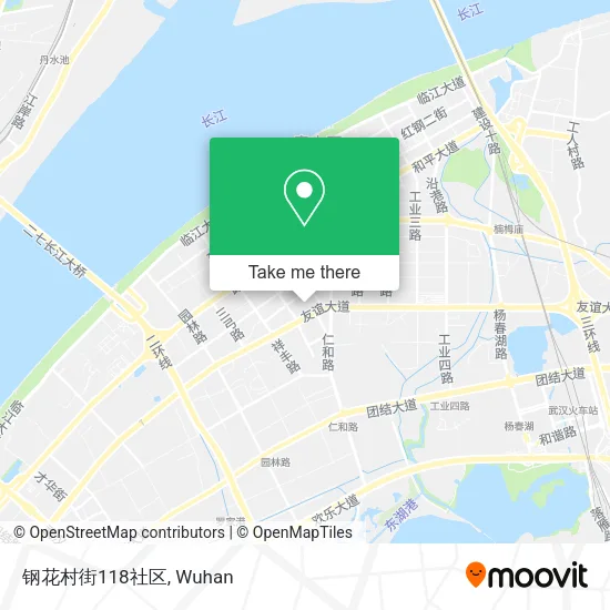 钢花村街118社区 map