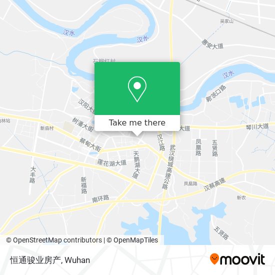 恒通骏业房产 map