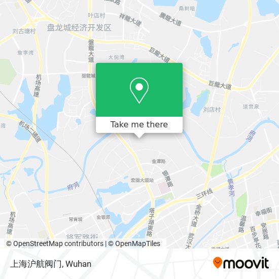 上海沪航阀门 map