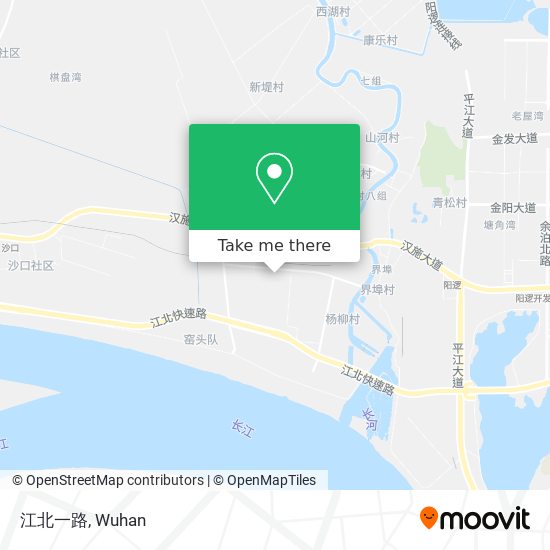 江北一路 map