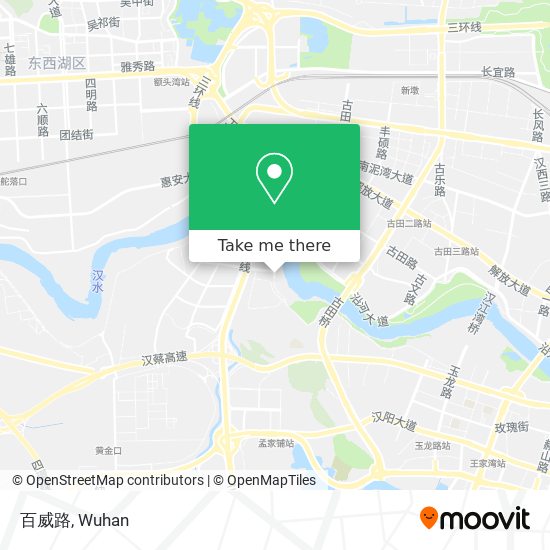 百威路 map