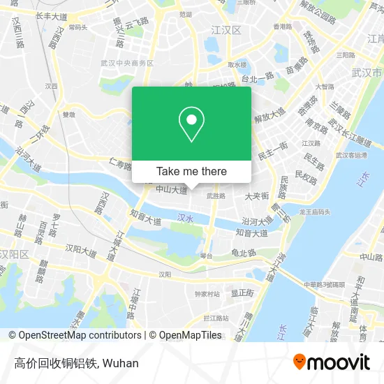 高价回收铜铝铁 map