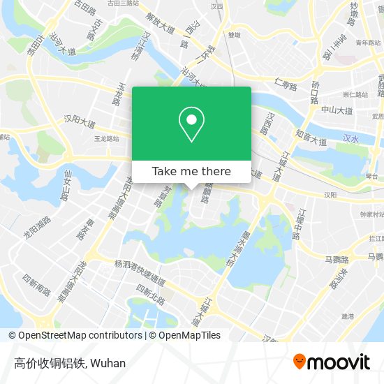 高价收铜铝铁 map