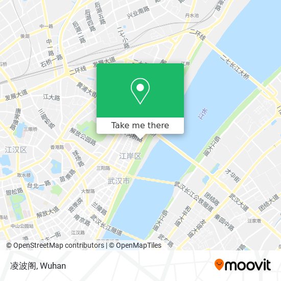 凌波阁 map