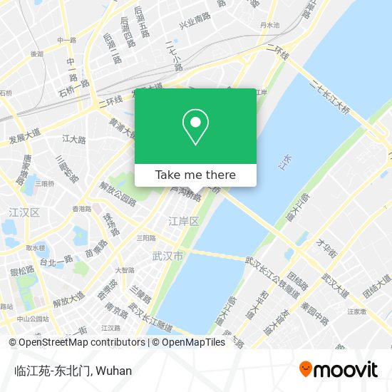 临江苑-东北门 map