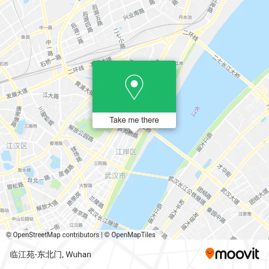 临江苑-东北门 map