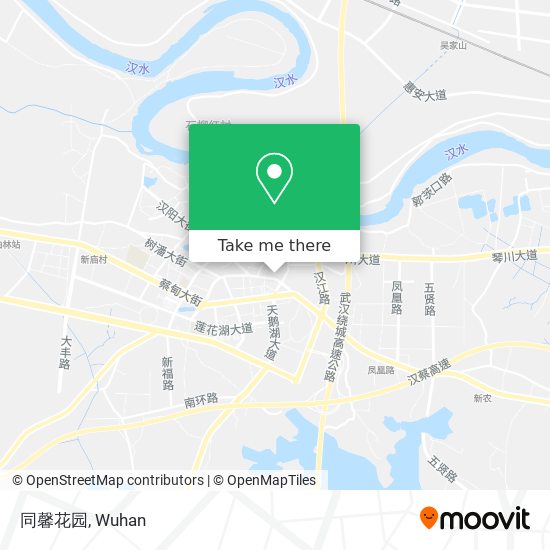 同馨花园 map