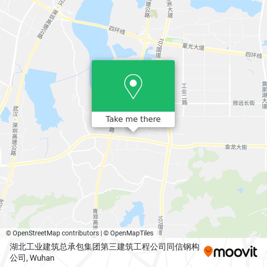 湖北工业建筑总承包集团第三建筑工程公司同信钢构公司 map