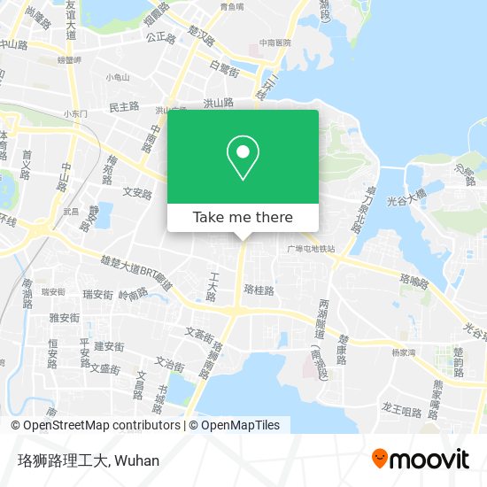 珞狮路理工大 map